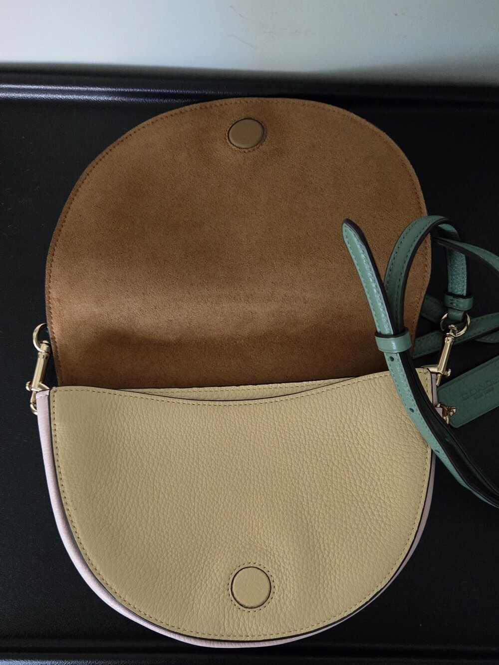 Coach Ellen Crossbody Colorblock Purse - Picture 9 of 15